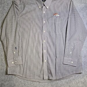 Men's Gray Checkered Shirt